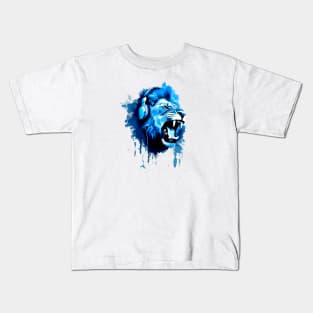 Lion With Headphones #3 Kids T-Shirt